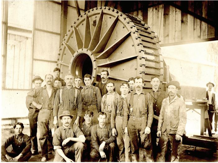 knight foundry historic photo