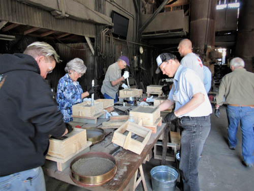 knight foundry sandcasting class