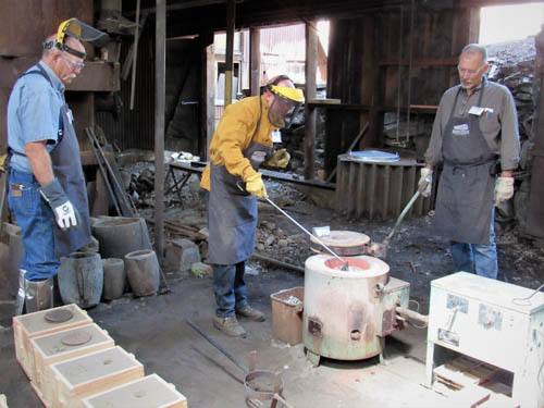 knight foundry sandcasting class