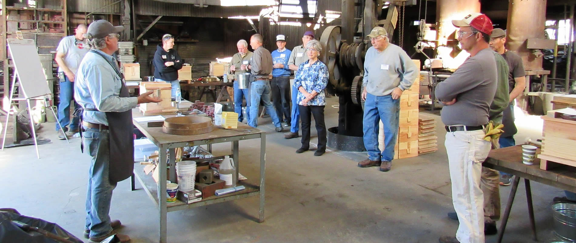 knight foundry sandcasting class