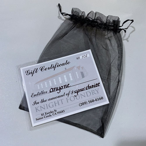 Gift Card Knight Foundry